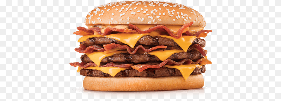 Download Hd Mega Stacker Atmico Burger King Triplo Mega Stacker, Food Png Image