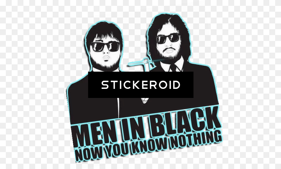 Download Hd Men In Black Mib Duke Nukem Forever Box Art Poster, Accessories, Stencil, Sunglasses, Face Png