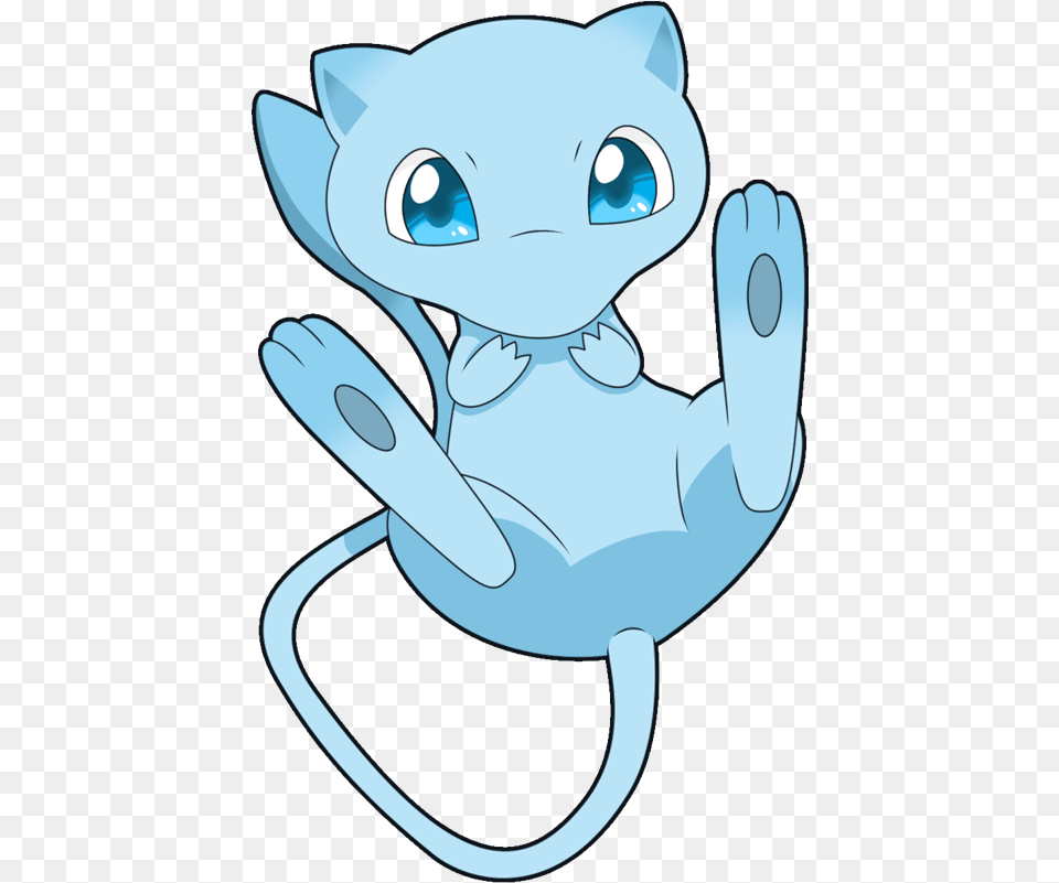 Download Hd Mew Pokemon Shiny Mew Pokemon Mew Shiny, Baby, Person, Cartoon Free Png