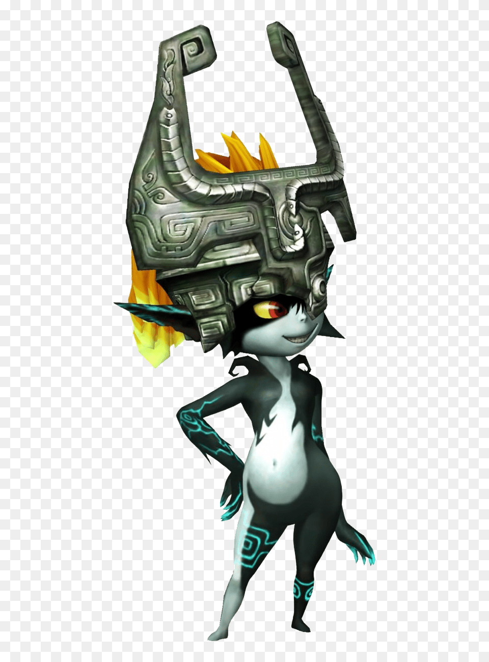 Download Hd Midna Is An Imp Like Creature Whose Background Twilight Princess Midna, Adult, Female, Person, Woman Png Image