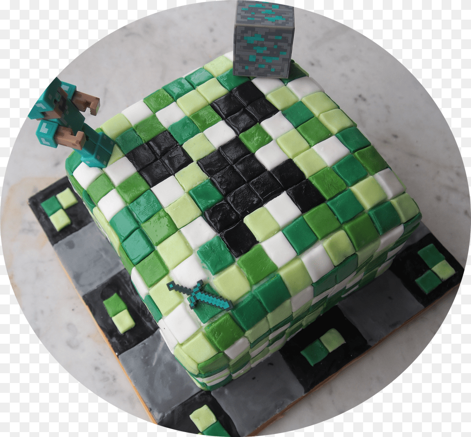Hd Minecraft Birthday Cake Hard, License Plate, Transportation, Vehicle, Text Free Png Download