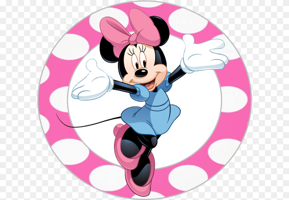 Hd Minnie Mouse Clipart Birthday Cartoon, Book, Comics, Publication, Face Free Png Download