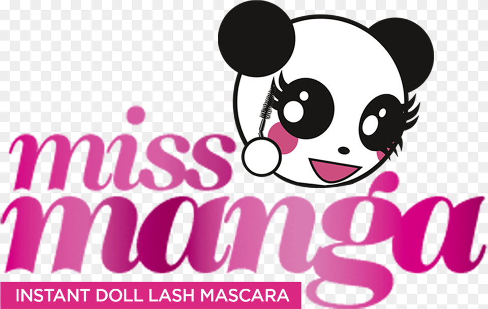 Download Hd Miss Manga Colored Logo Miss Manga Logo, Advertisement, Purple, Poster, Baby Free Png