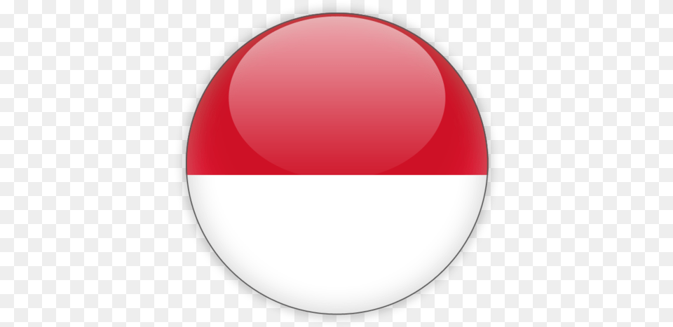 Hd Monaco Flag Circle, Sphere, Astronomy, Moon, Nature Free Png Download