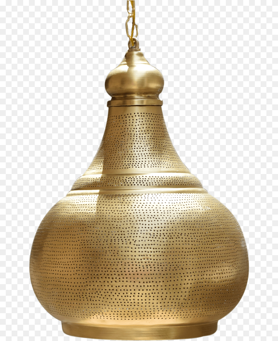 Download Hd Moroccan Hanging Lamps Light Fixture, Bronze, Lamp, Chandelier Png Image
