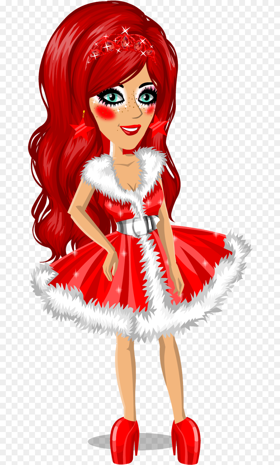 Download Hd My Msp Christmas Star Msp Character Christmas, Adult, Female, Person, Woman Free Transparent Png