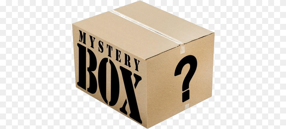 Download Hd Mystery Box Transparent Mystery Box Transparent Background, Cardboard, Carton, Package, Package Delivery Png