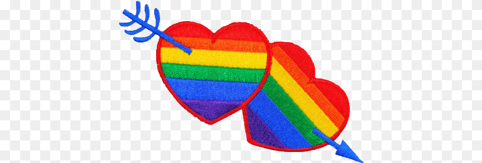 Download Hd N1ghtcrawlers Rainbow Heart Pride Peace Transparent Hearts Rainbow, Art Free Png