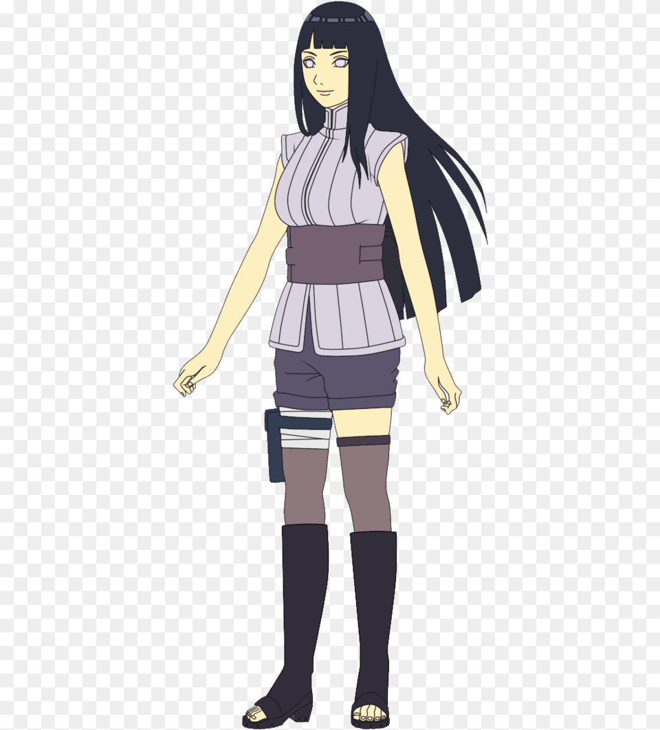 Download Hd Naruto The Movie Naruto Hinata Hyuga Halloween Neji As A Girl, Book, Publication, Person, Teen Free Transparent Png