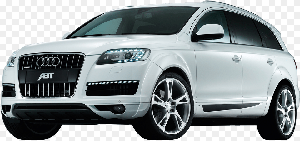 Download Hd New Car Collection Stocks Zip Audi Q7 2010 White, Alloy Wheel, Vehicle, Transportation, Tire Free Png