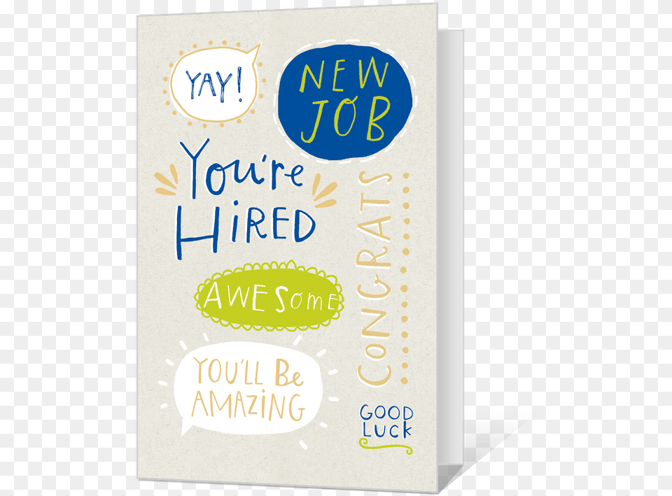 Download Hd New Job Congrats Printable Best Congratulation Poster, Book, Publication Png Image