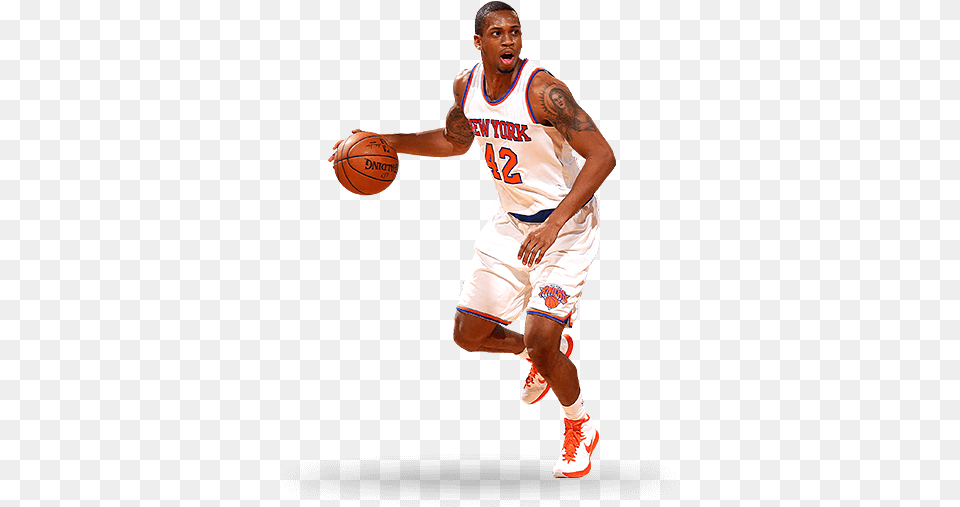 Hd New York Knicks Stats Leaders Signed Lance Dribble Basketball, Adult, Person, Man, Male Free Png Download
