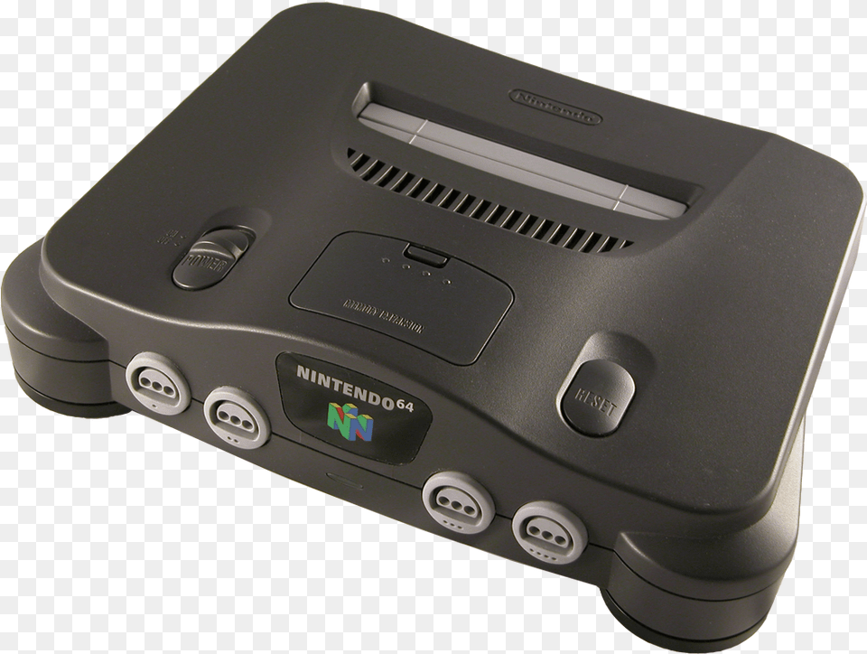 Download Hd Nintendo 64 Video Game Nintendo 64 Console, Electronics, Cd Player Free Png