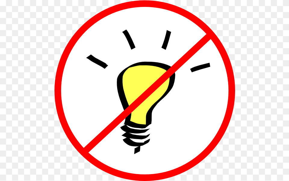 Download Hd No Light Bulb Clip Art Transparent Image Light Bulb Clip Art, Lightbulb, Disk Free Png