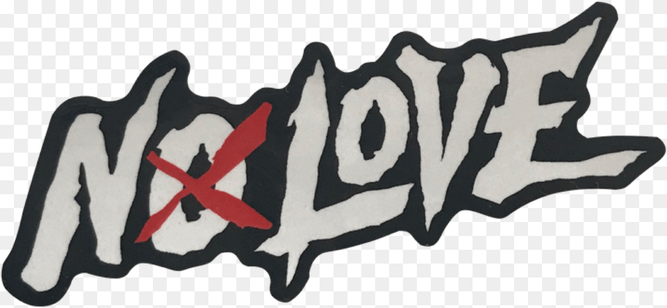 Hd No Love Sticker Sticker Transparent No Love Text, Art, Graffiti, Animal, Canine Free Png Download