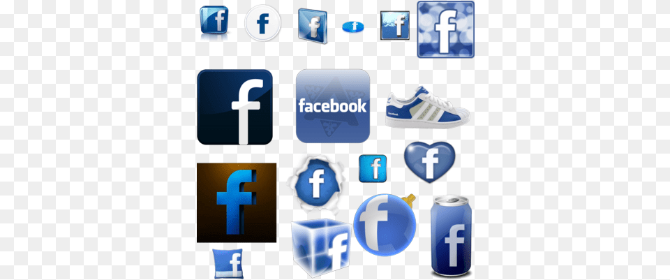 Download Hd Official Facebook Icon Pin Facebook, Clothing, Footwear, Shoe, Sneaker Free Png