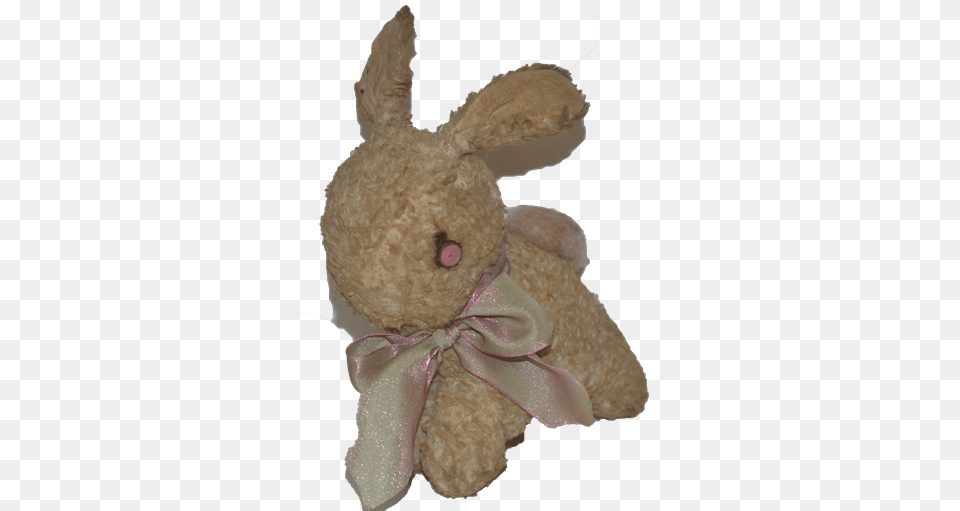 Hd Old Bunny Rabbit Stuffed Animal Doll Friend Old Bunny Stuffed Animal, Plush, Toy, Teddy Bear Free Png Download