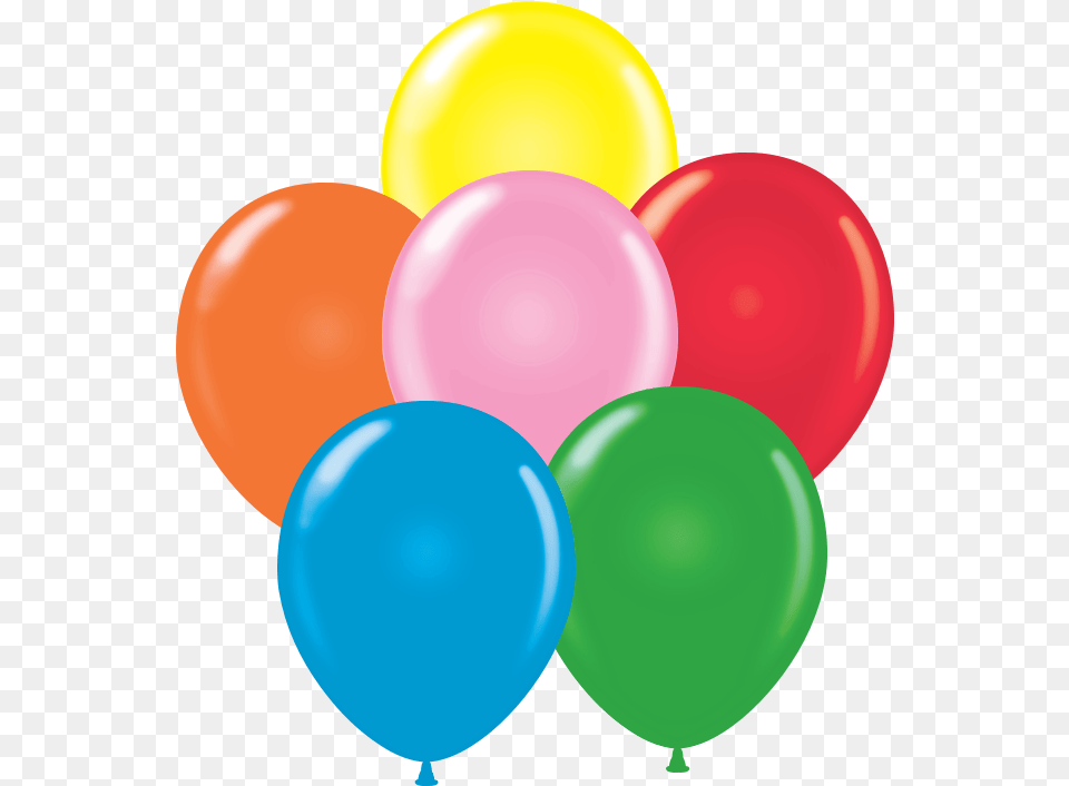Download Hd Outdoor Display Balloons Maple City Rubber Red Red Blue Green Yellow Orange Pink, Balloon Free Png