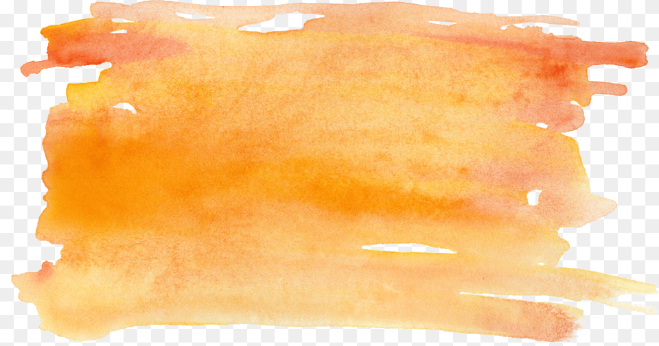 Hd Painting Tpe Orange Effect Orange Watercolor, Food, Meat, Pork, Text Free Png Download
