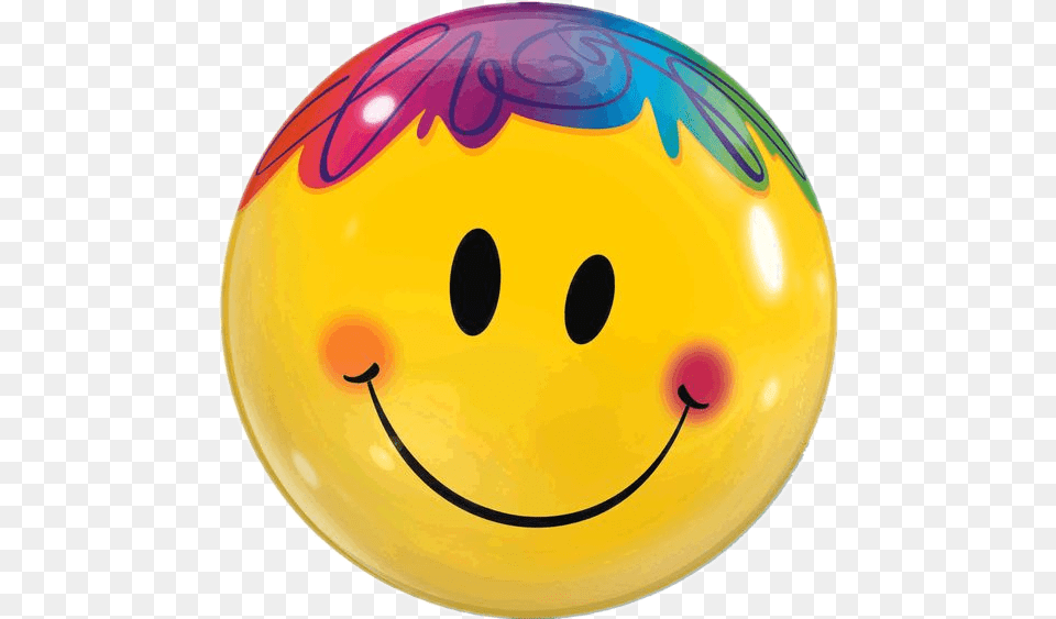 Download Hd Peace And Love Smileys Stickers Smiley Faces Love Smiley Faces, Clothing, Hardhat, Helmet, Ball Free Png