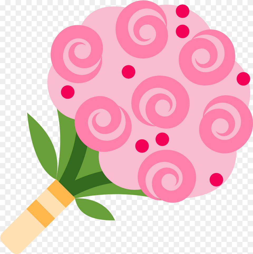 Download Hd Peony Svg Watercolor Floral Icon Flower Bouquet, Cream, Dessert, Food, Ice Cream Free Png