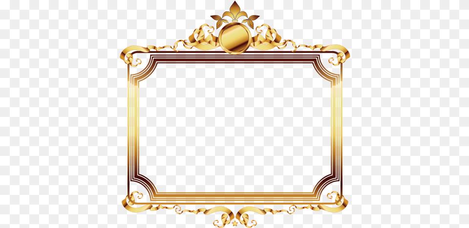 Download Hd Picture Frame Gold Film Luxury Gold Frame Banner Design Frame, Mirror, Photography Free Transparent Png