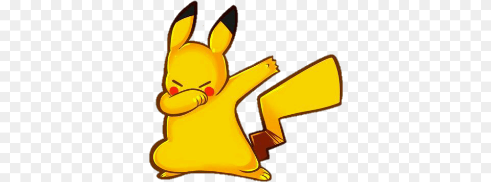 Hd Pikachu Pokemon Dabb Dab Dab Sticker, Art, Bulldozer, Machine Free Png Download