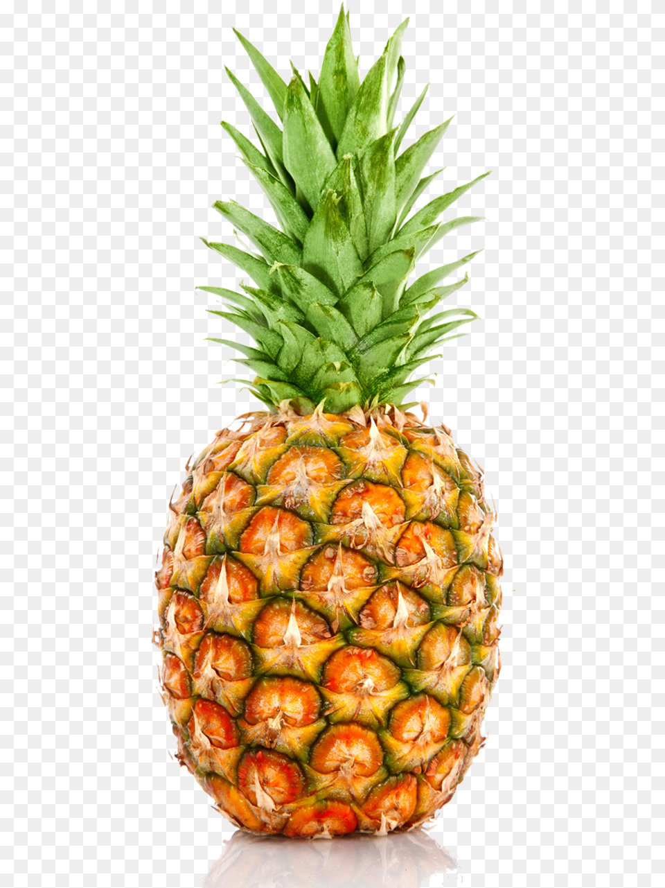 Download Hd Pineapple Background Individual Pictures Of Fruits And Vegetables, Food, Fruit, Plant, Produce Png