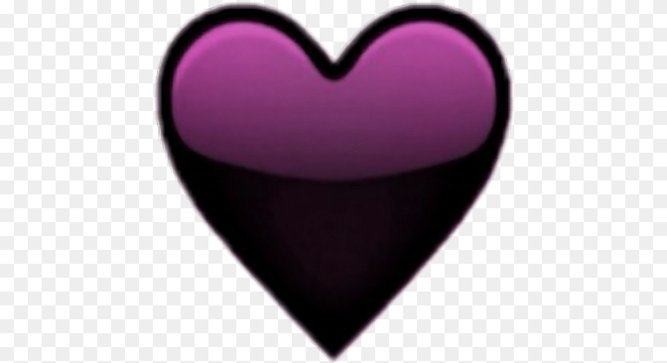 Download Hd Pink Hearts Gif By Black Purple Heart Emoji Png