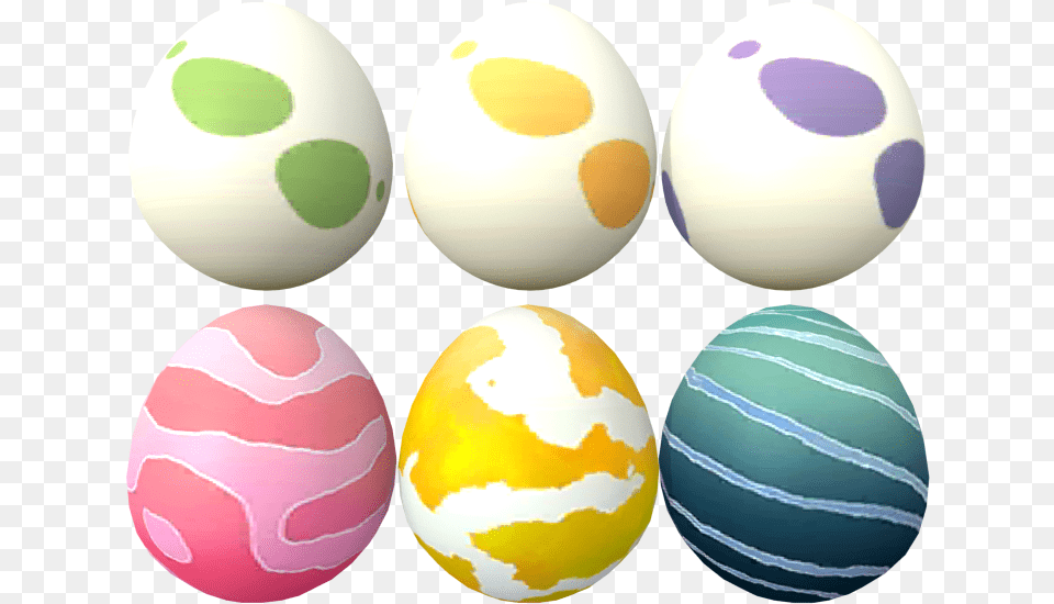 Download Hd Pokemon Go Eggs Pokemon Go Eggs, Easter Egg, Egg, Food, Ball Free Transparent Png