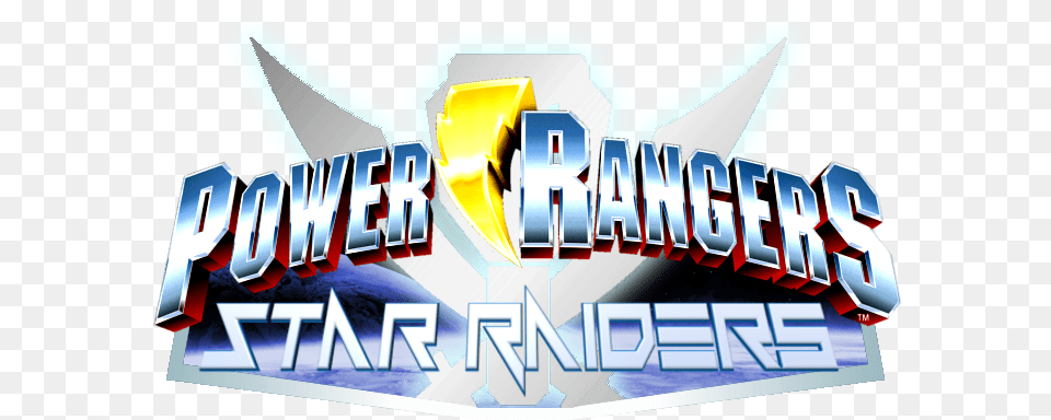 Download Hd Power Rangers Star Raiders Logo Power Rangers Power Rangers, Dynamite, Weapon Png Image