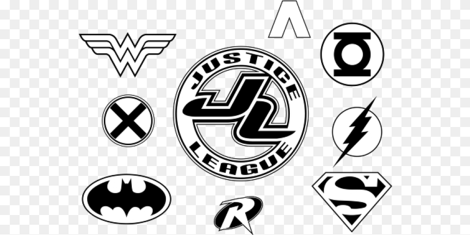 Download Hd Premier League Clipart Logo Justice League Justice League Logo Circle, Symbol, Dynamite, Weapon, Emblem Free Transparent Png