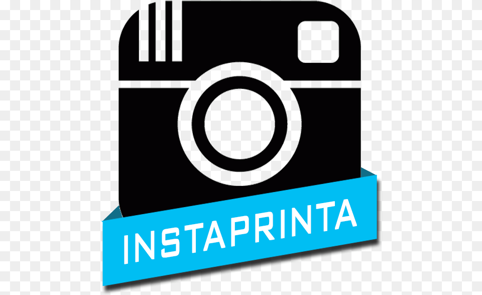 Download Hd Product Icon Instaprinta Black Purple Instagram, Camera, Digital Camera, Electronics Png