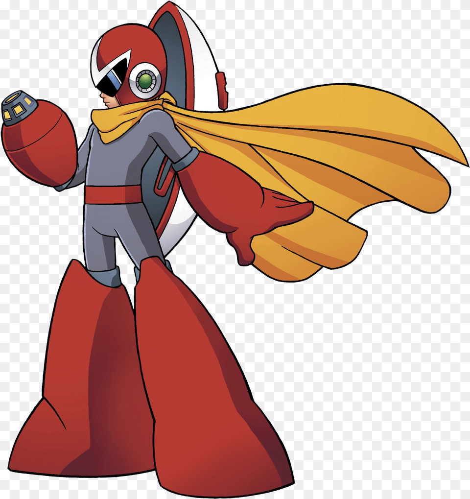 Download Hd Proto Man Profile Protoman Megaman, Animal, Bee, Insect, Invertebrate Png Image