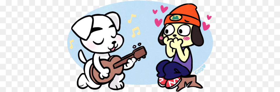 Download Hd Puppy Love Parappa The Rapper X Kk Slider Love You Kk Slider, Baby, Person, Face, Head Png