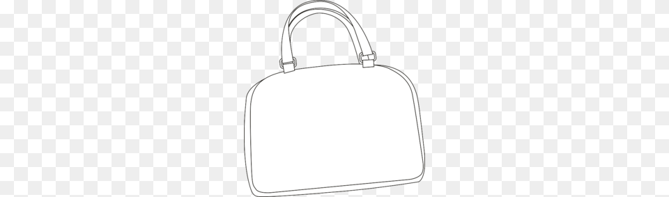 Download Hd Purse Clipart Handbag Clip Art Bag White Black, Accessories Free Png