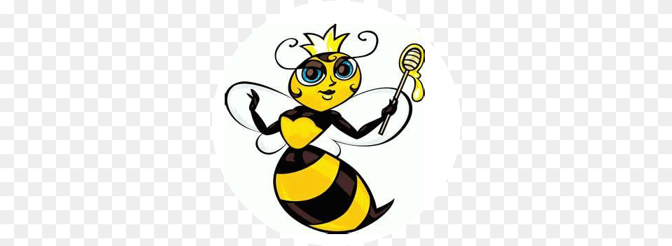 Hd Queen B Queen Bee Clip Art Queen Bee Clipart, Animal, Insect, Invertebrate, Wasp Free Png Download