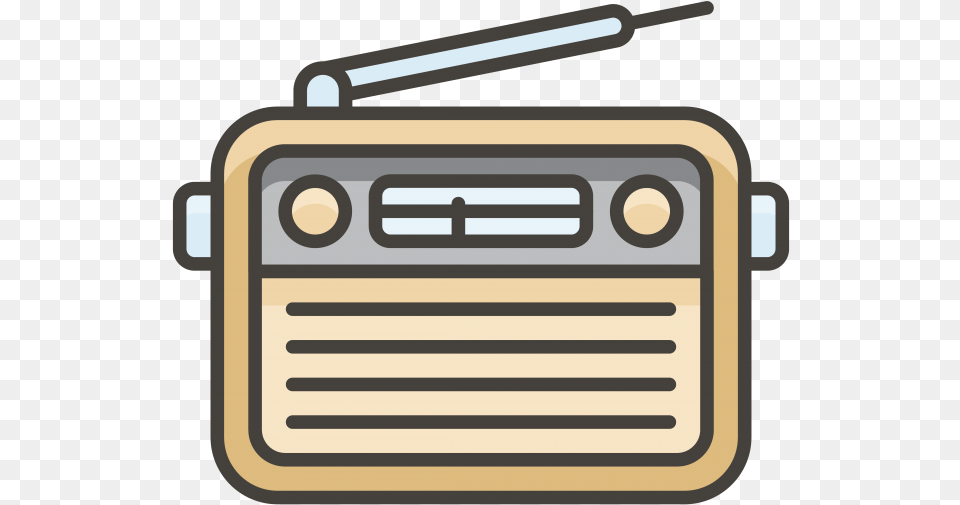 Download Hd Radio Emoji Icon Retro Radio Icon Radio Emoji, Electronics, Gas Pump, Machine, Pump Free Transparent Png