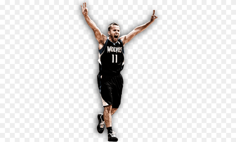 Hd Raptors In Minny Minnesota Timberwolves Black Jersey, Person, Shoe, Hand, Footwear Free Png Download