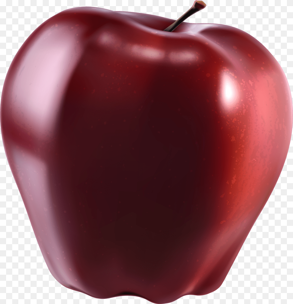 Hd Red Apple Fruit Red Apple Transparent, Food, Plant, Produce Free Png Download