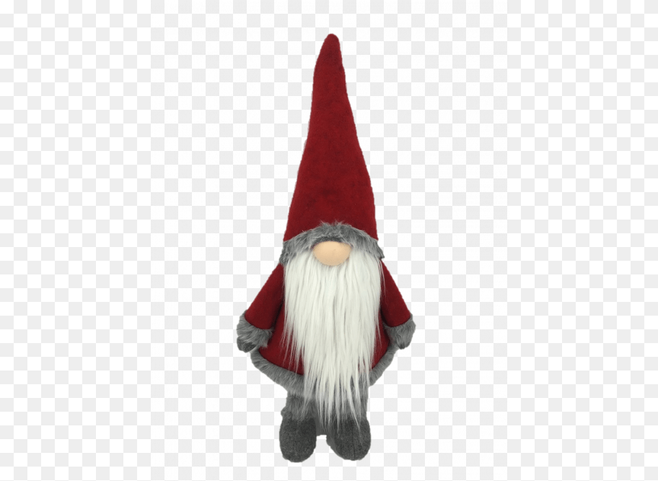 Hd Red Christmas Gnome Christmas Day Santa Claus, Clothing, Hat, Plush, Toy Free Png Download