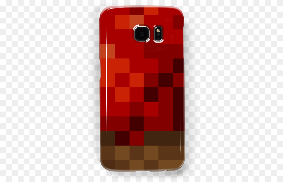 Hd Redstone Minecraft Cake Iphone Transparent Mobile Phone Case, Electronics, Mobile Phone, Smoke Pipe Free Png Download