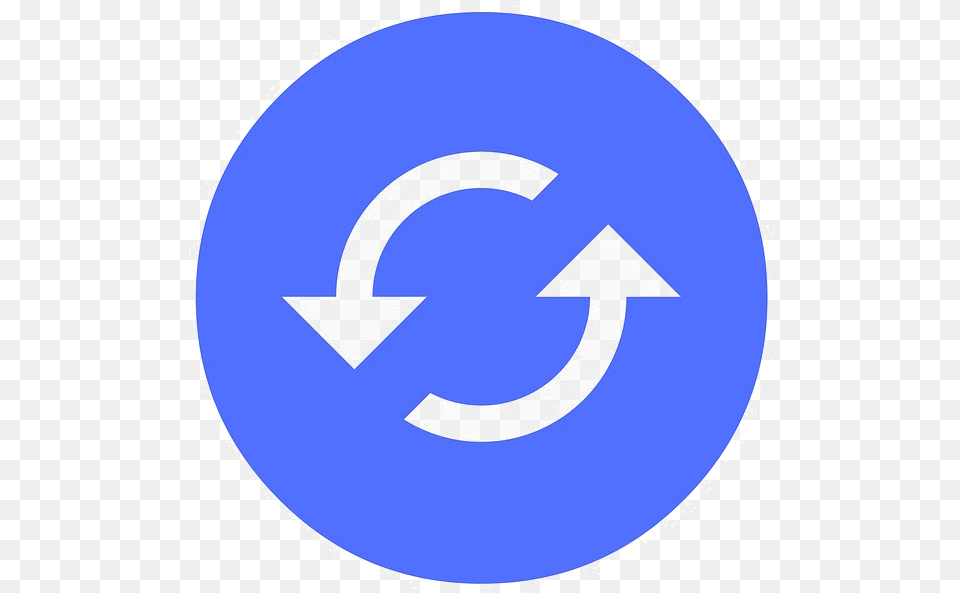 Download Hd Refresh Image Discord Logo Refresh Logo, Symbol, Sign, Disk Free Transparent Png