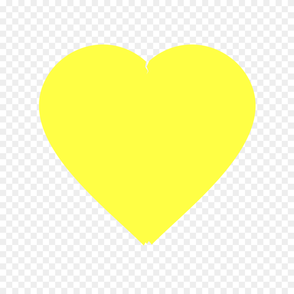 Download Hd Report Discord Heart Emoji Yellow Large Heart, Astronomy, Moon, Nature, Night Png