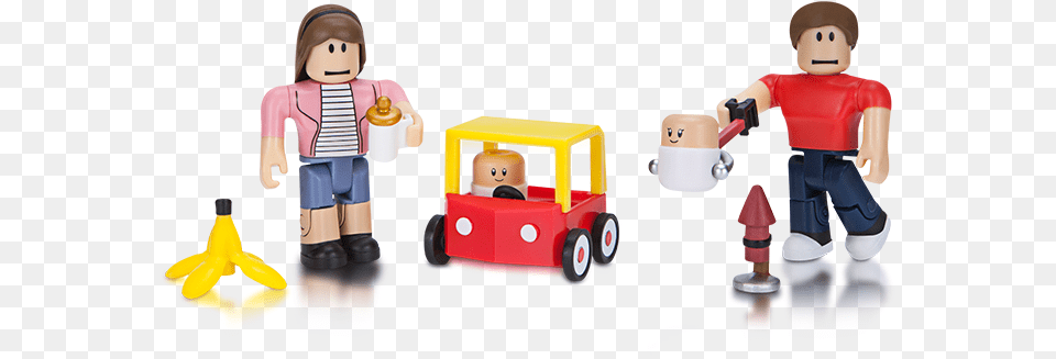 Download Hd Roblox Whereu0027s The Baby Toy Wheres The Baby Roblox Toy, Figurine, Person, Bulldozer, Machine Free Transparent Png