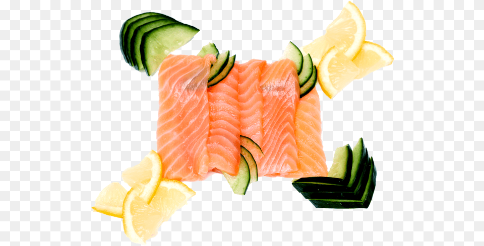 Download Hd S2 Salmon Sashimi Fish Slice, Food, Seafood Png