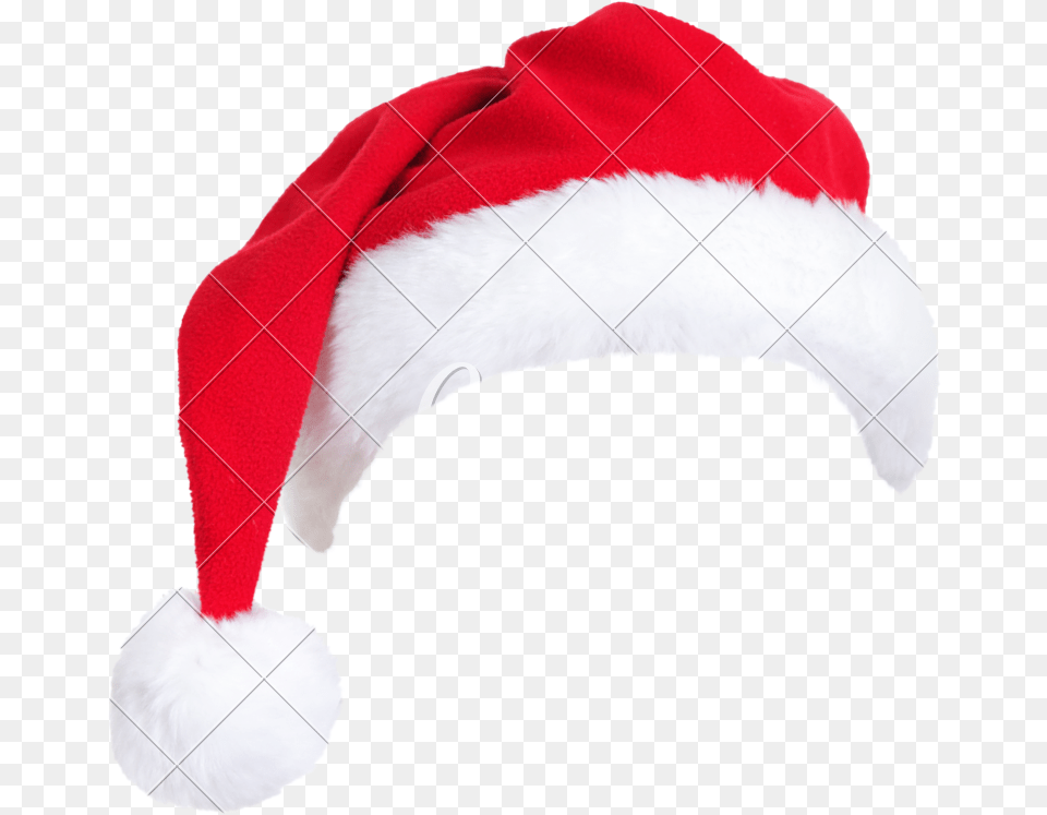 Download Hd Santa Hat Transparent Nicepngcom Christmas Cap, Clothing, Baby, Person Free Png