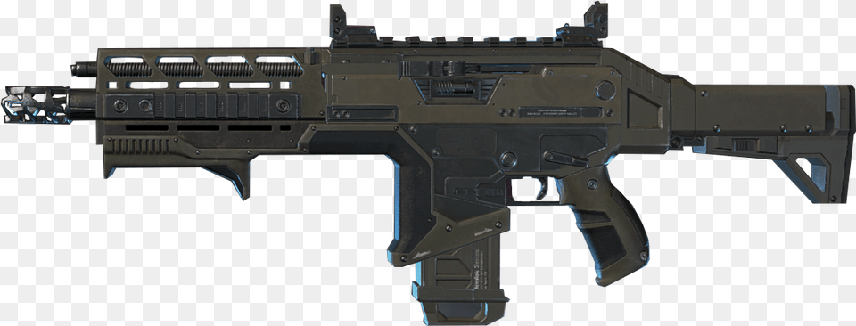 Download Hd Scar H Tokyo Marui Recoil Transparent Hemlok Apex, Firearm, Gun, Rifle, Weapon Free Png