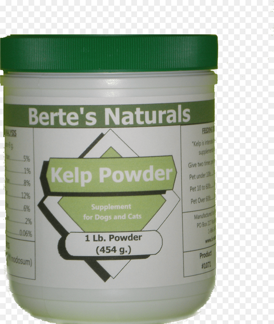 Download Hd Sea Kelp Powder Green Coffee, Jar, Can, Tin, Herbal Png