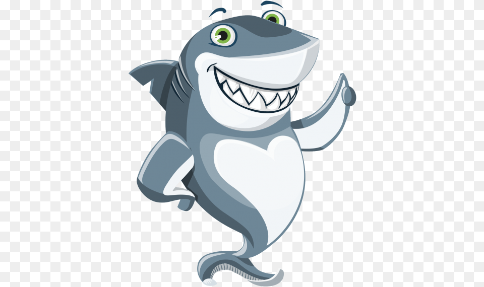 Hd Shark Cartoon Shark Clipart Transparent Background, Baby, Person Free Png Download